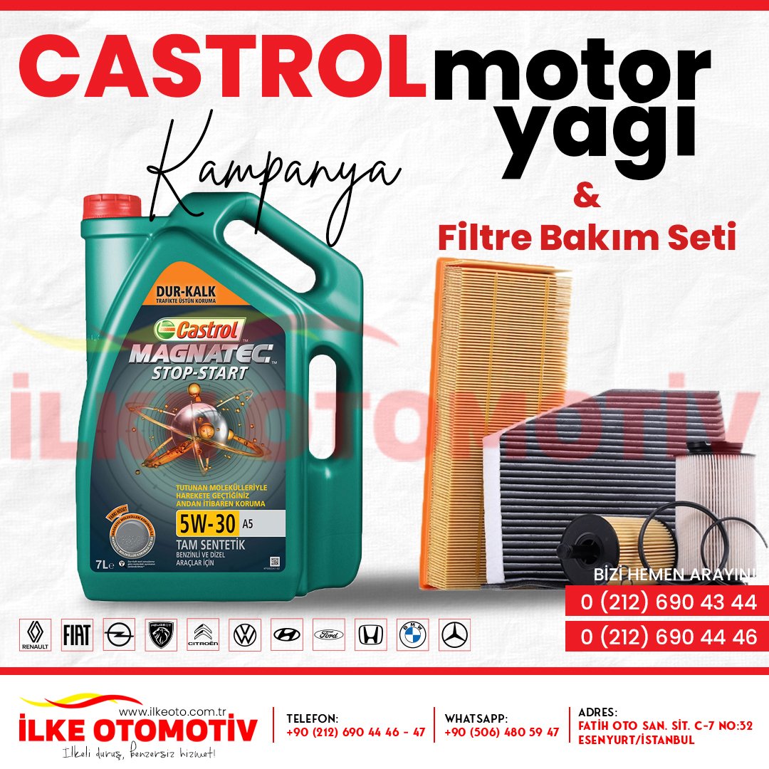 CASTROL-MAGNATEC-St-St-5W-30----Fitre-Bakim-Seti-Kampanya