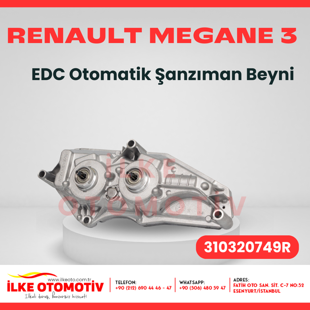 Renault Megane 3 EDC Otomatik Şanzıman Beyni
